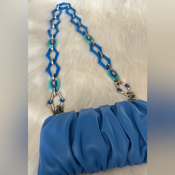 Authentic Staud Leather Bag in Azure NWT - Picture 15 of 16